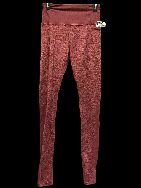 Athletic Leggings By Athleta In Pink, Size: S Hip Women's Urban