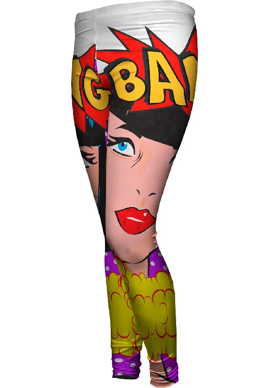 Lady Bang Purple Comic Sleek Women's Metallic