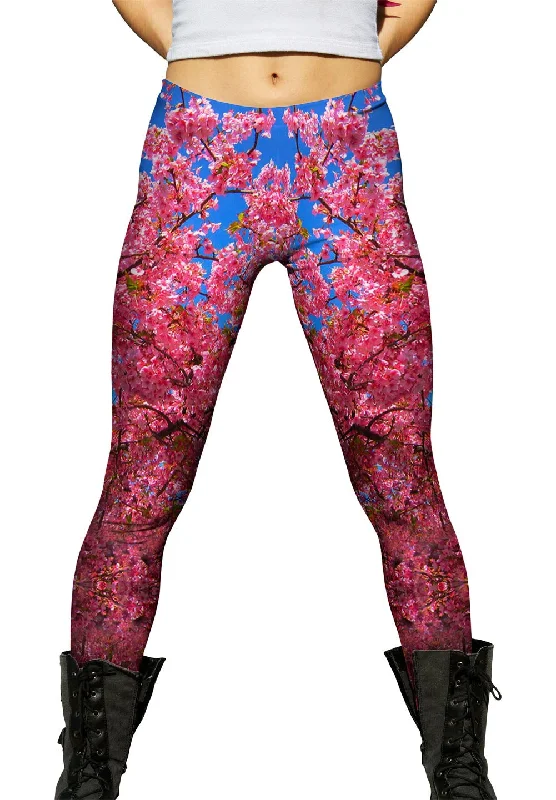 Japanese Cherry Blossom Blume Polished Women's Silk