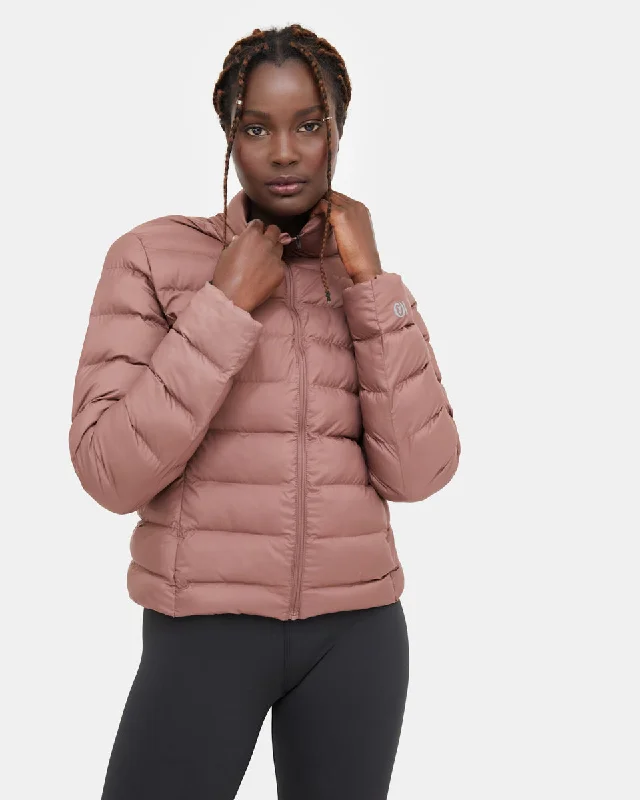 Cloud Shell Packable Puffer Geometric