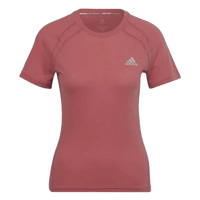 adidas - Women's X-City Running T-Shirt (HN0374) Dapper Women's Bow - adorned