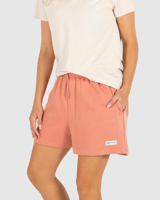 UNIT Husky Ladies Fleece Shorts Vintage Women's 1970S 