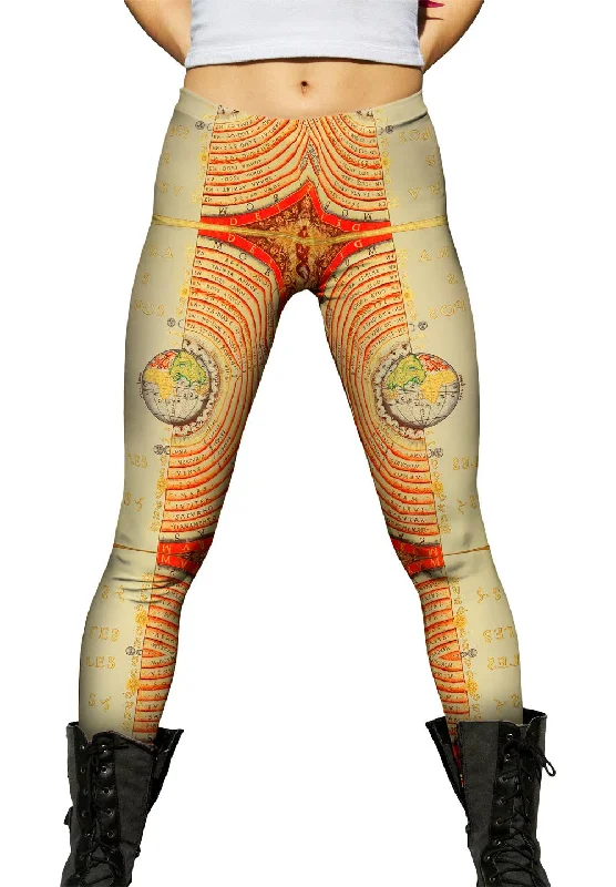 Antique Map Figure Of The Heavenly Bodies Classic Women's Tweed