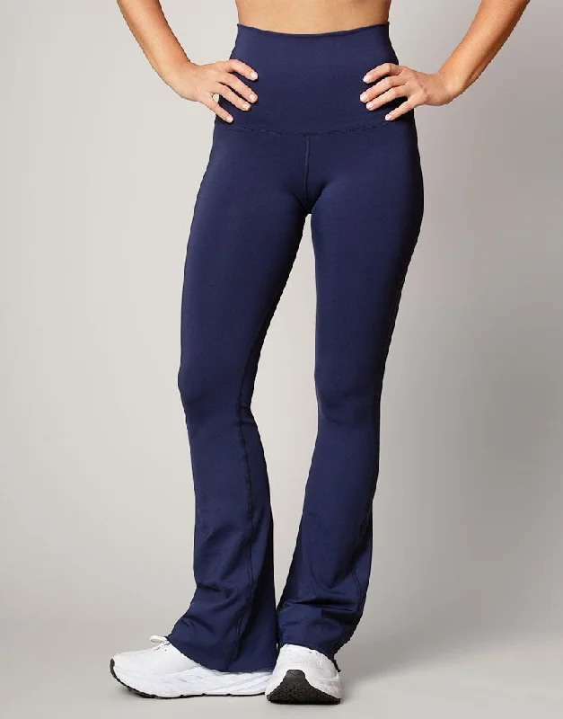 Freestyle Flare Legging Ink Monochromatic Office Style
