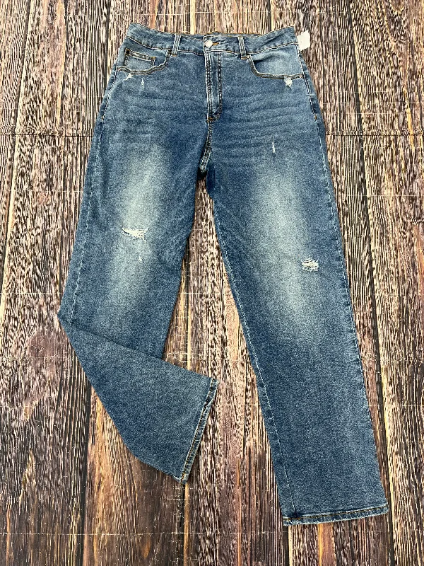 Jeans Straight By Clothes Mentor In Blue Denim, Size: 12 Vacation