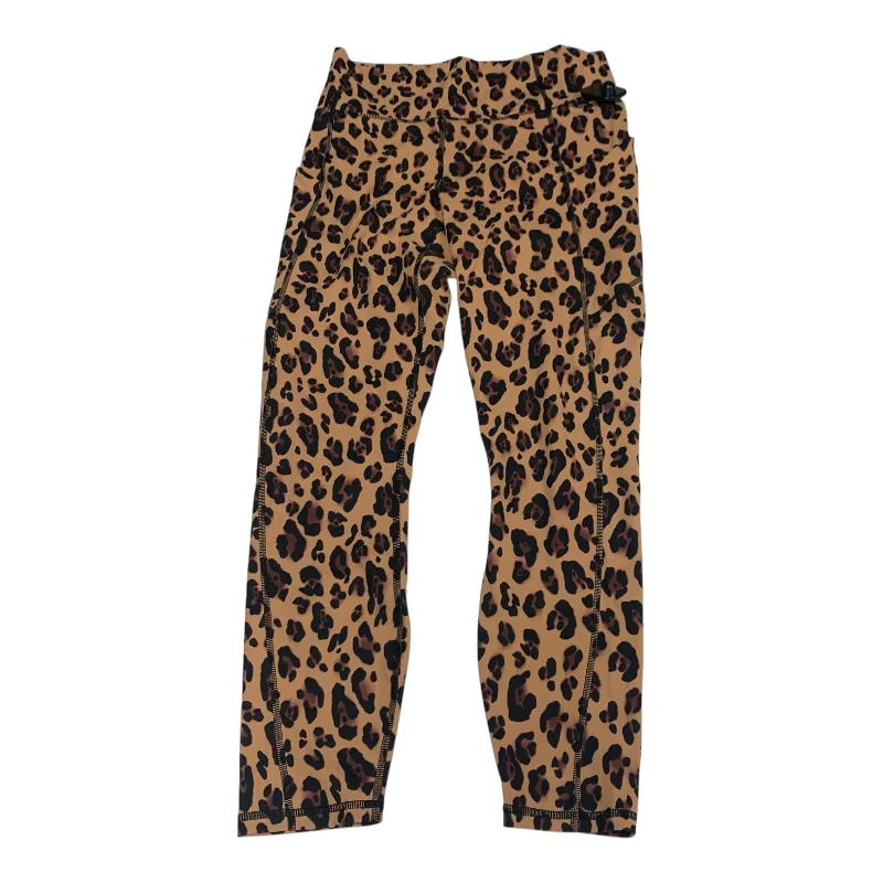 Athletic Leggings Capris By Fabletics In Animal Print, Size: M Confident Women's Power