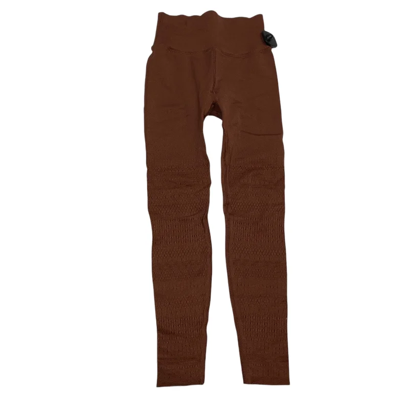 Athletic Leggings By Fabletics In Brown, Size: M Athletic Women's High - 