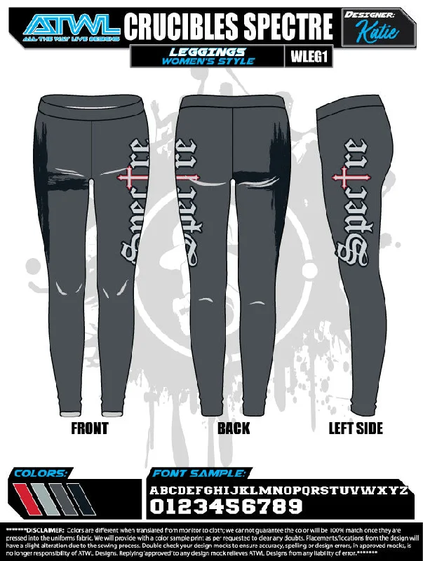 Spectre Crucibles Women's Leggings Cool Women's Distressed