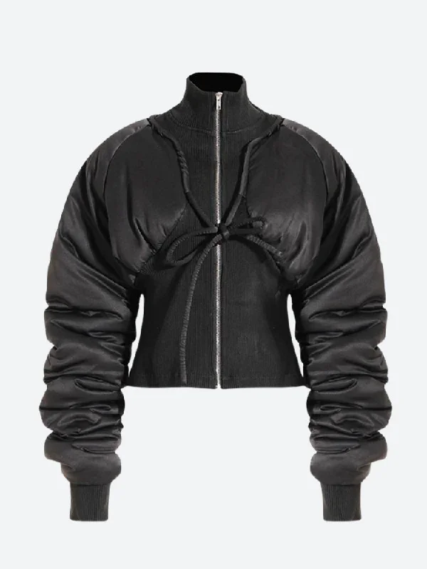 Puffer Corduroy Zip-Up Jacket purpose