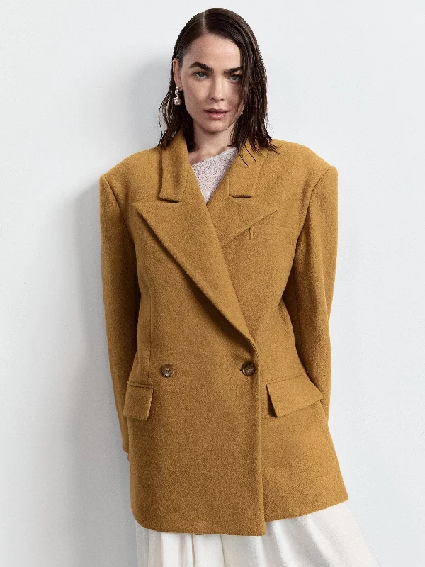 Alexa Blazer Toffee Monochromatic All - in - one