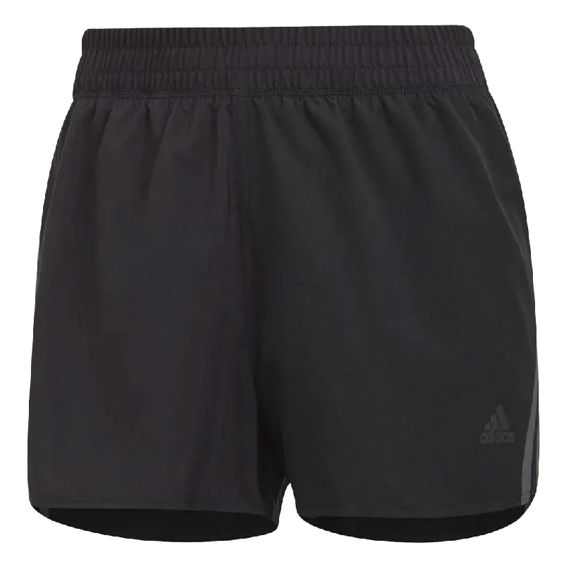 adidas - Women's Run Icons 3-Stripes Running 3 Inch Shorts (H57185-3IN) Feminine Women's Soft 