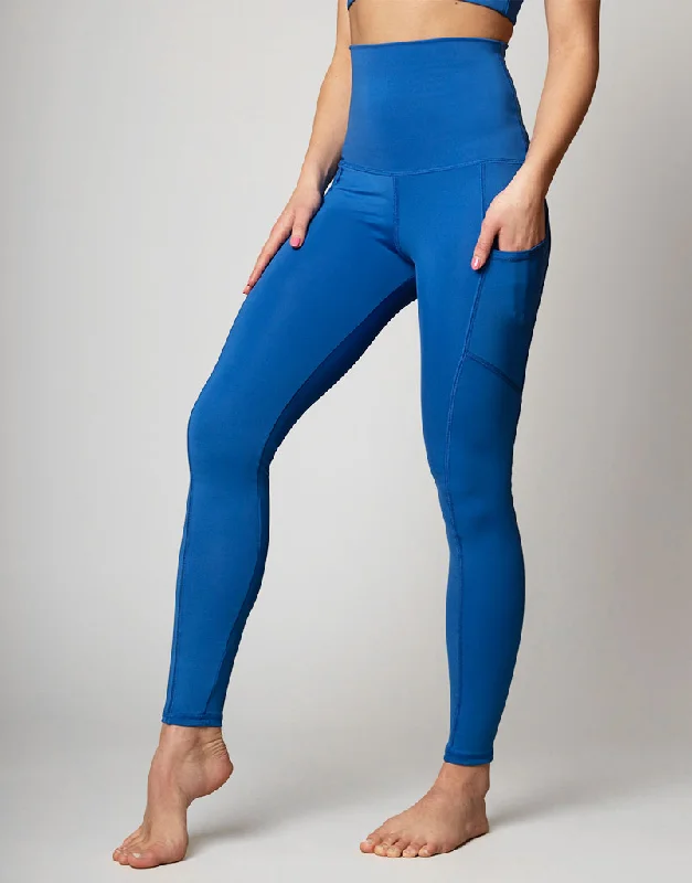 Freestyle Pocket Legging Azure Dapper Women's 1920S
