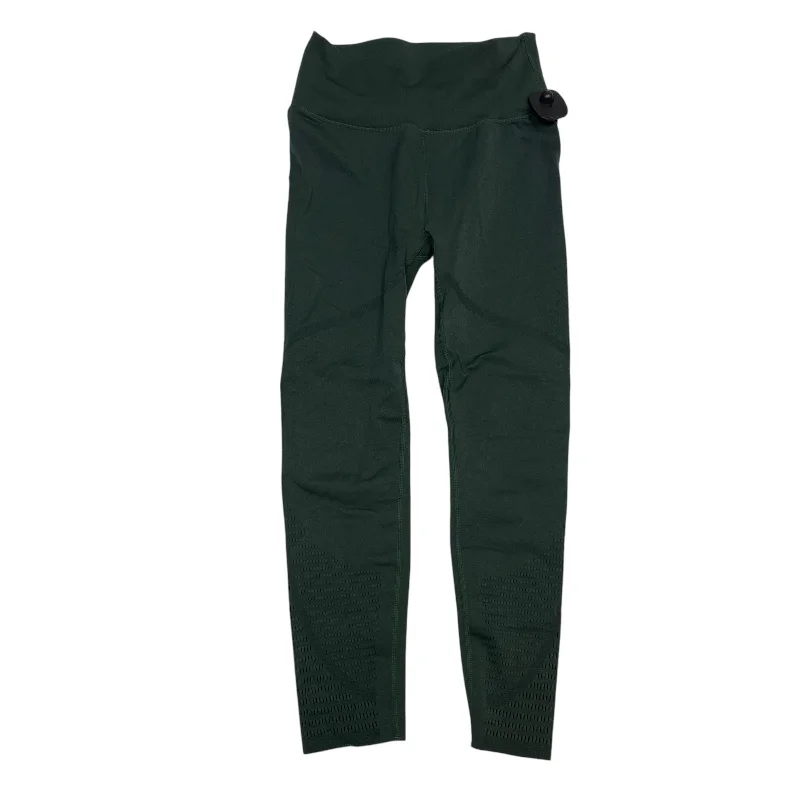 Athletic Leggings By Fabletics In Green, Size: L Sharp Women's Italian