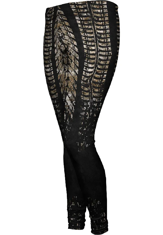 Tire Marks Dirty Unique Women's Upcycled