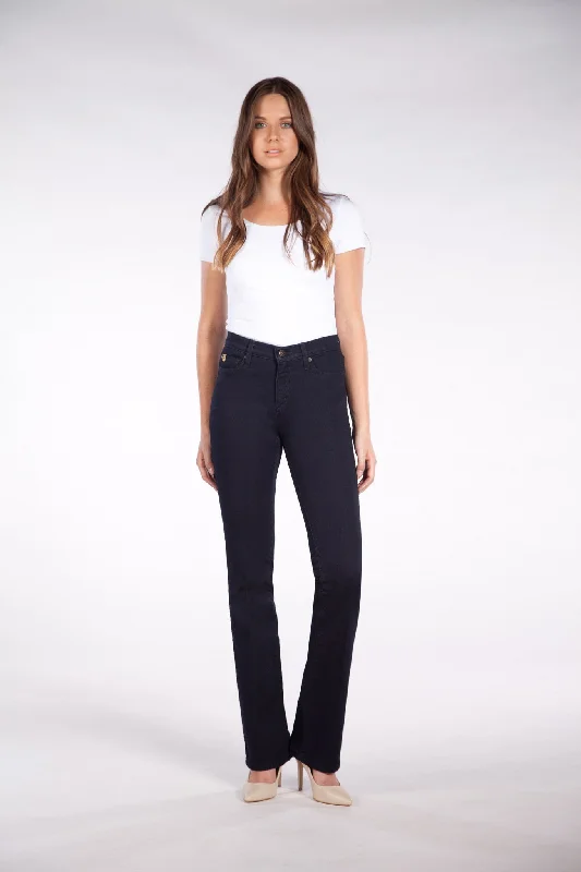1386 (Navy)  BOOTCUT Unique Women's Upcycled