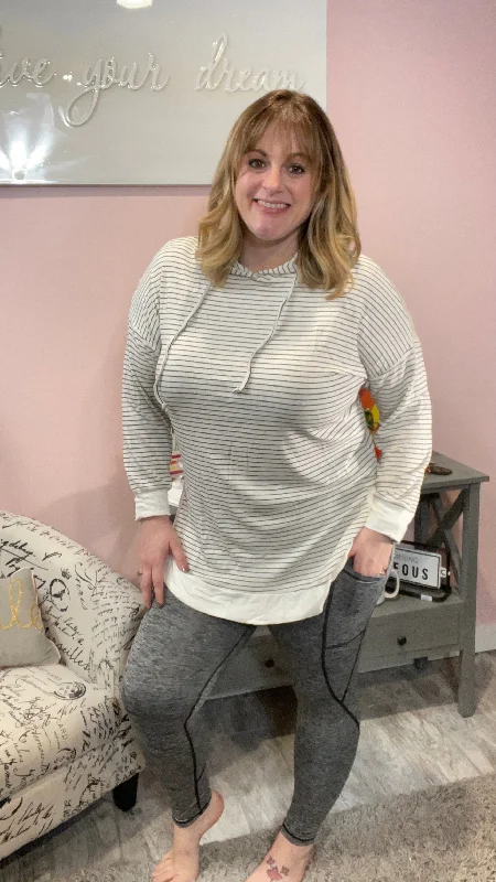 Grey Marled Leggings with Pockets Adventure