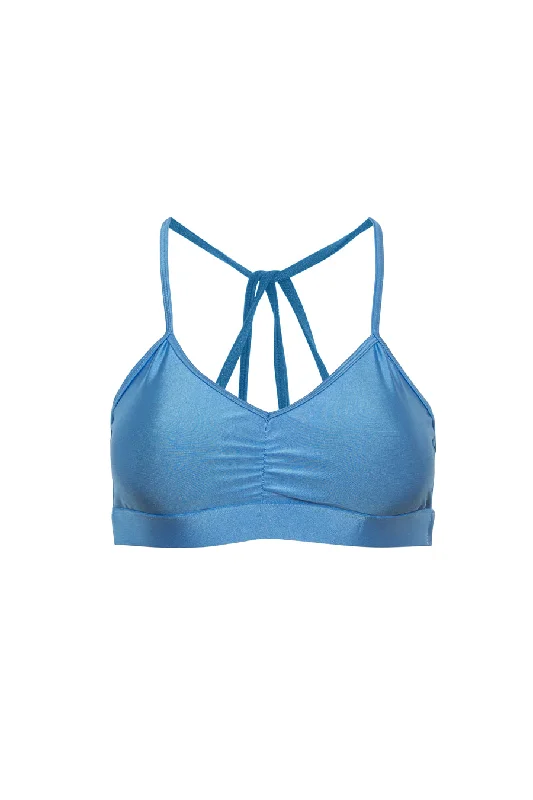 Blue sports bra Practical Women's Quick - dry