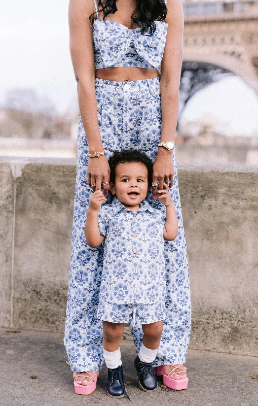 Little Mister Shorts ~ Teagan Floral Trendy Women's 