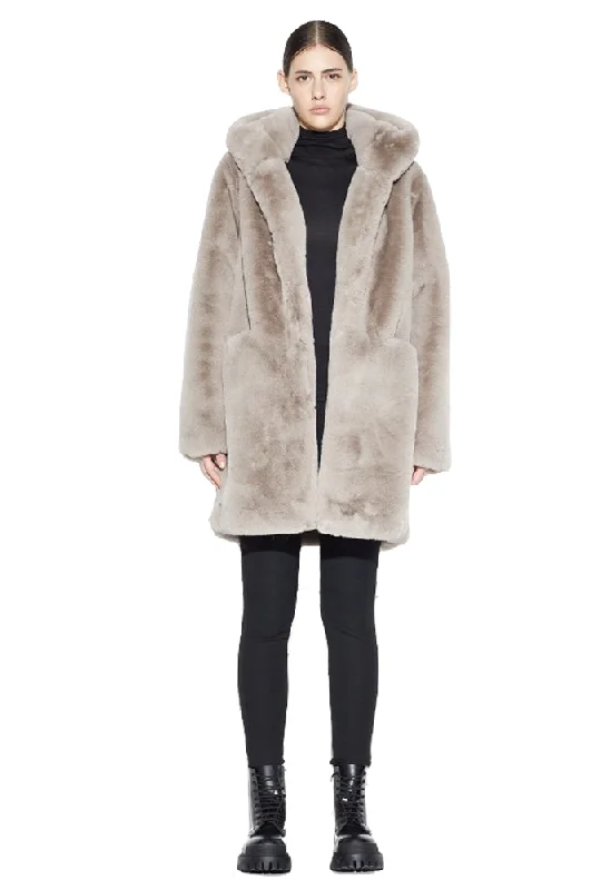 Apparis Maria Hooded Coat Dynamic Women's Moto