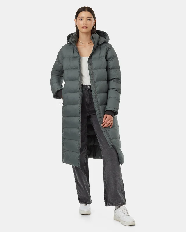 Cloud Shell Long Puffer Artistic Women's Hand - painted