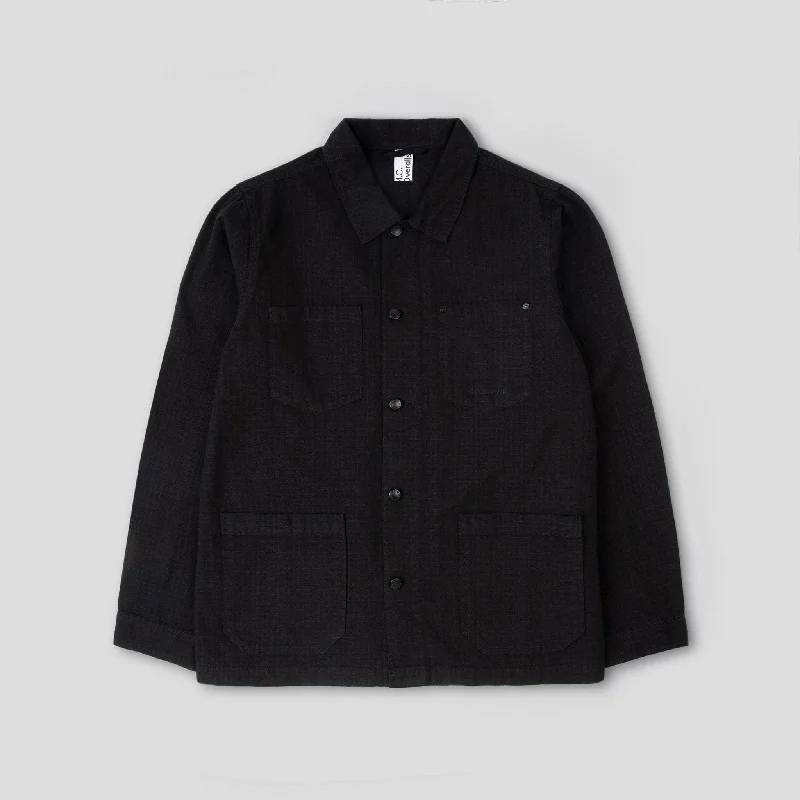 Ripstop Chore Jacket Black Refined Women's 