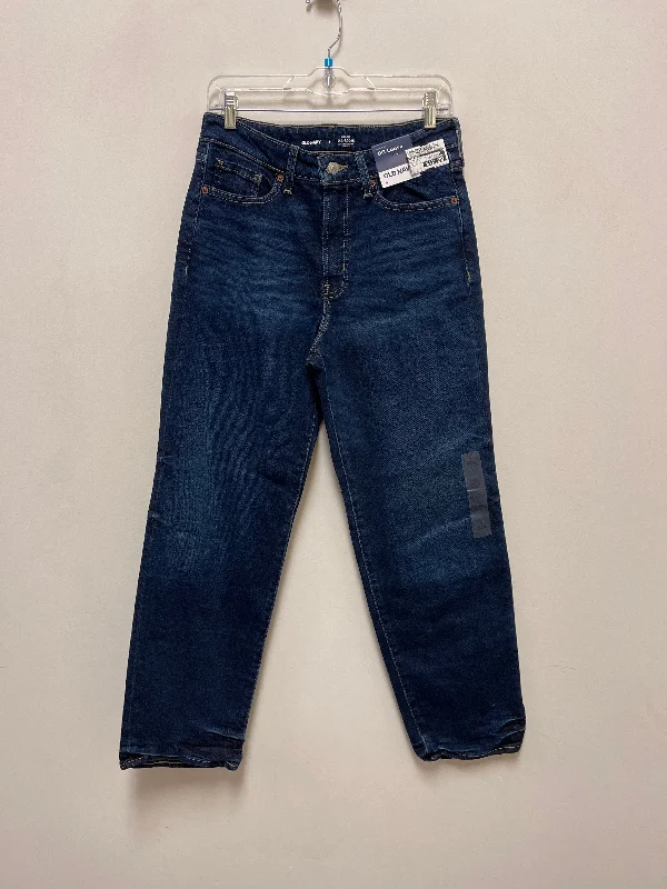 Jeans Wide Leg By Old Navy In Blue Denim, Size: 8 Rugged Women's Outdoor 