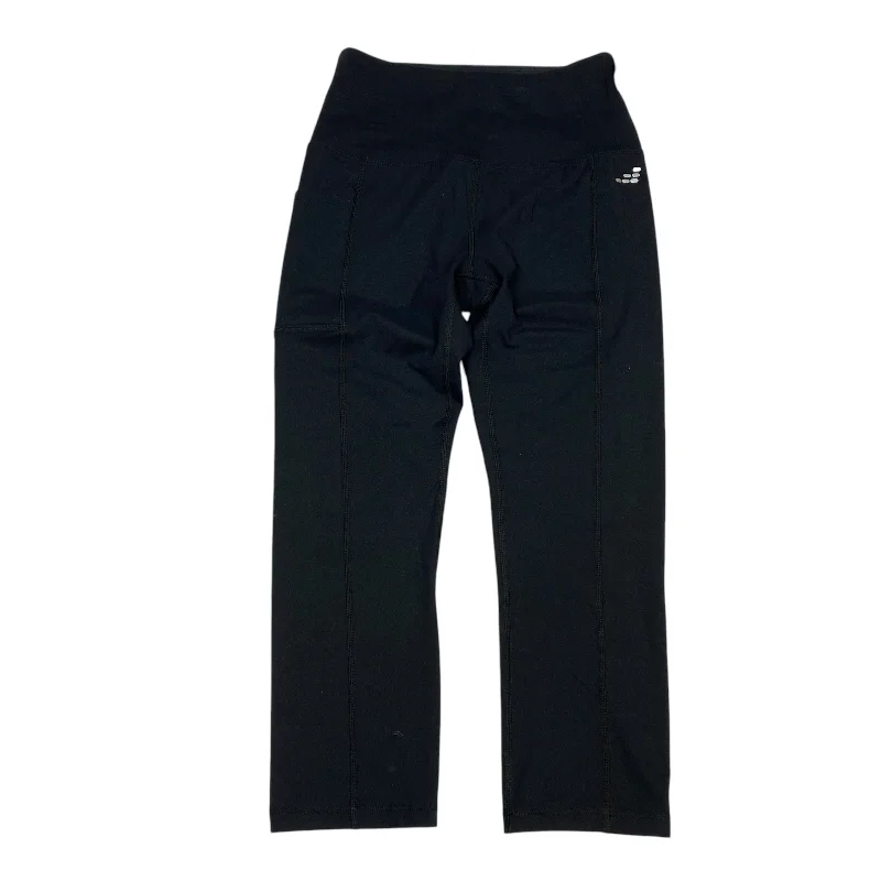 Athletic Leggings Capris By Bcg In Black, Size: S Sleek Women's Metallic