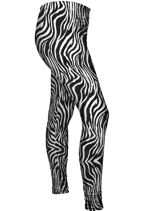 Tribal Zebra Skin Safari Edgy Women's Punk