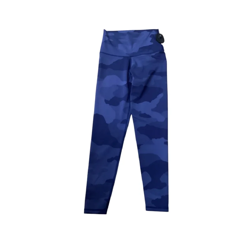 Athletic Leggings By Aerie In Blue, Size: S Classic Women's Pin - striped