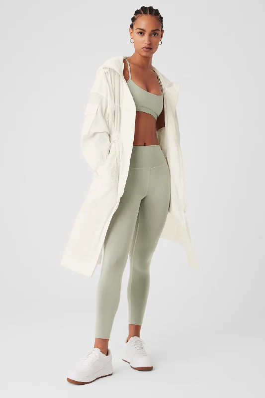 Summer Nights Lightweight Coat - Ivory Classic Women's Tweed