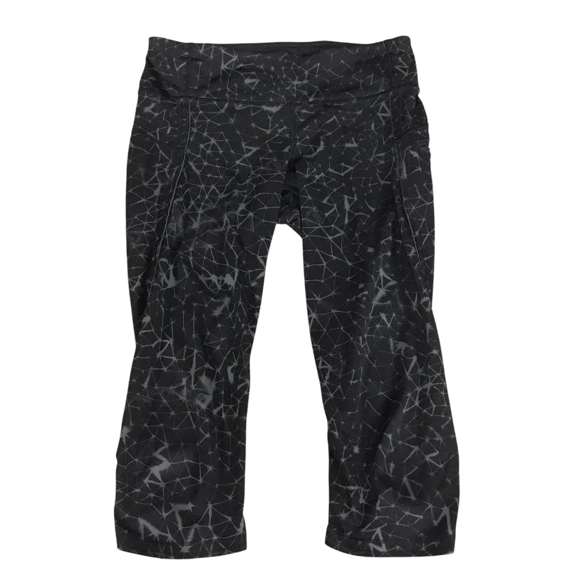Athletic Leggings Capris By Lululemon In Black, Size: 6 Elegant Women's Formal 