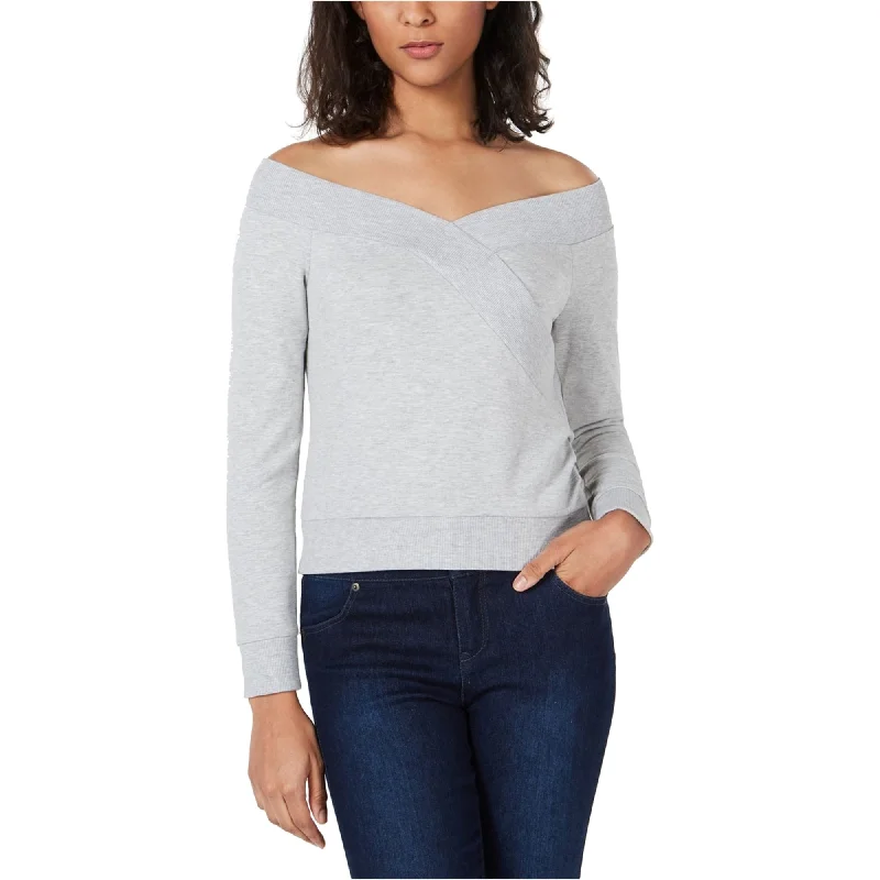 Bar Iii Womens Off The Shoulder Sweatshirt Youthful Women's Pop