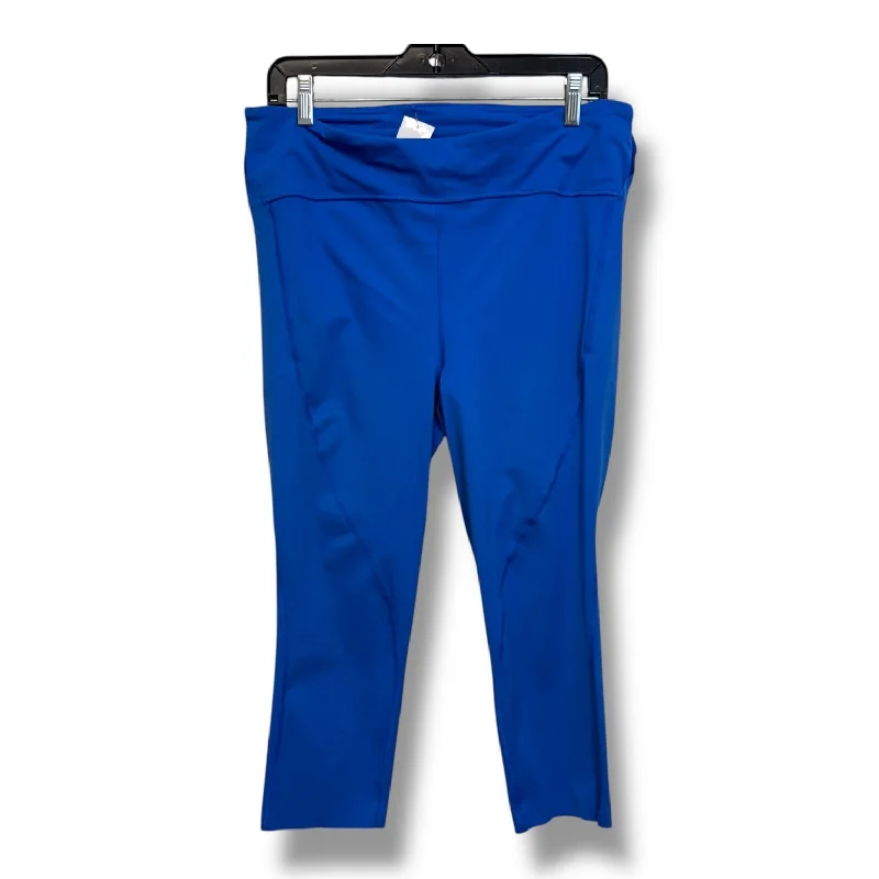 Athletic Leggings By Lululemon In Blue, Size: 8 Geometric