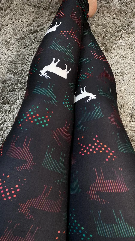 Reindeer Leggings Classic Women's Tweed