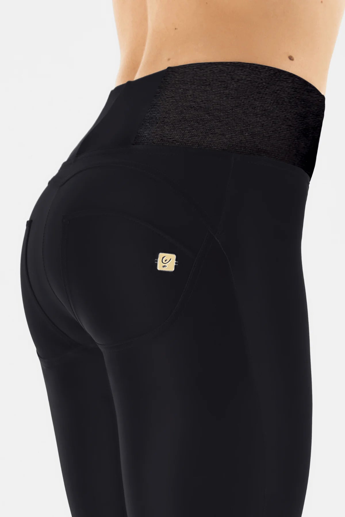 Freddy Jeans Black 7/8's Contour DIWO Pro High Waist Vacation