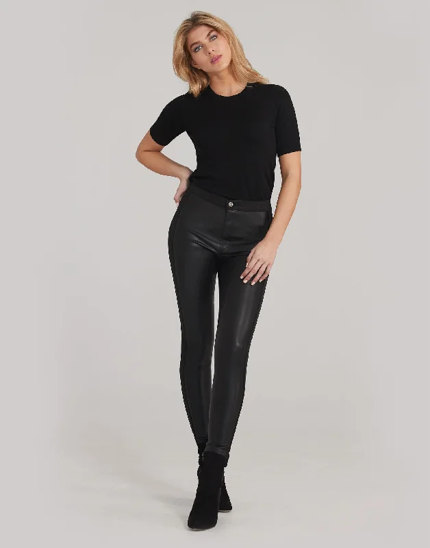 1928BK  (Skinny Jean) Trendy Women's Oversized