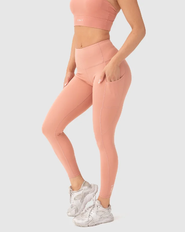 UNIT Energy Ladies Active Leggings Classic Women's Pin - striped