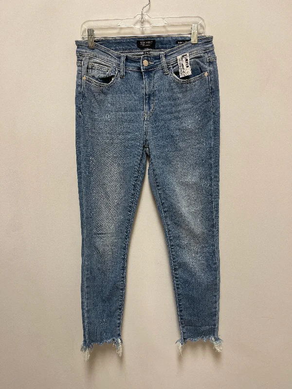 Jeans Skinny By Judy Blue In Blue Denim, Size: 8 Bold Women's Animal Print
