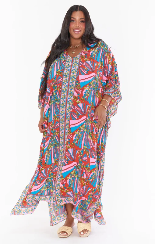 Hana TruMu ~ Positano Paisley Stylish Women's Neon