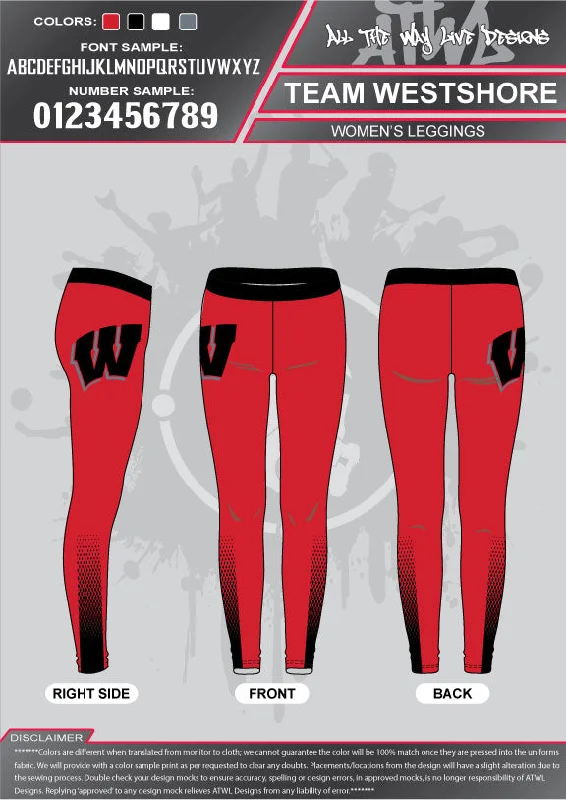 WESTSHORE LEGGINGS Refined Women's Velvet