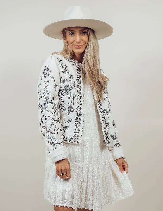 Adria Embroidered Jacket Street