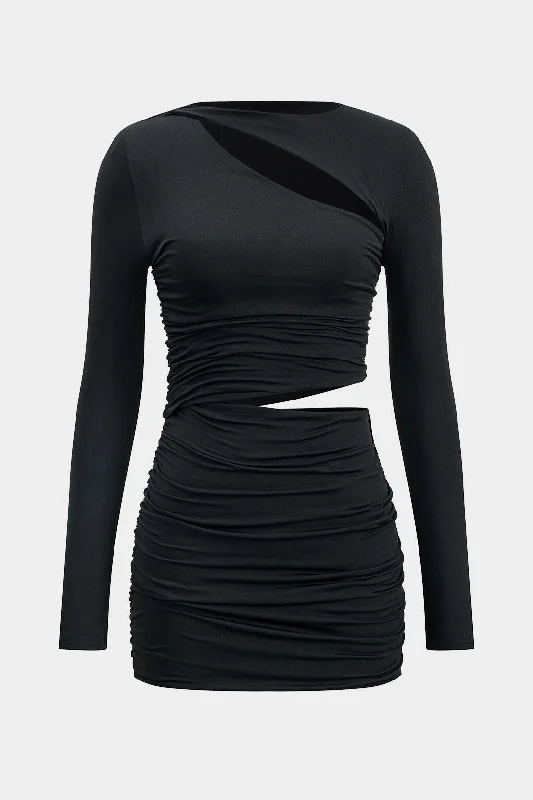 Cut Out Long Sleeve Mini Dress purpose
