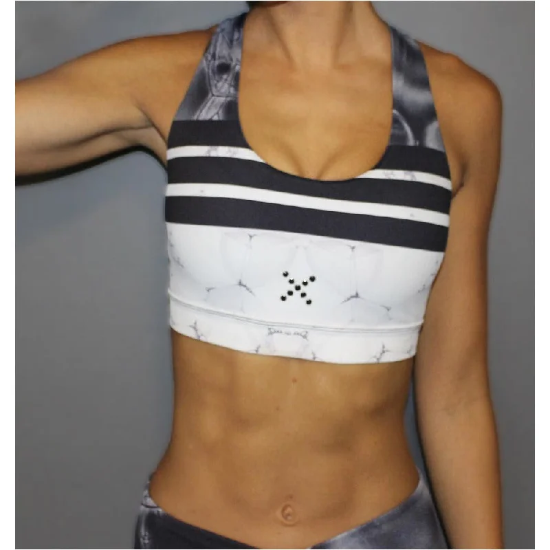 Bubble Print Sports Bra garde