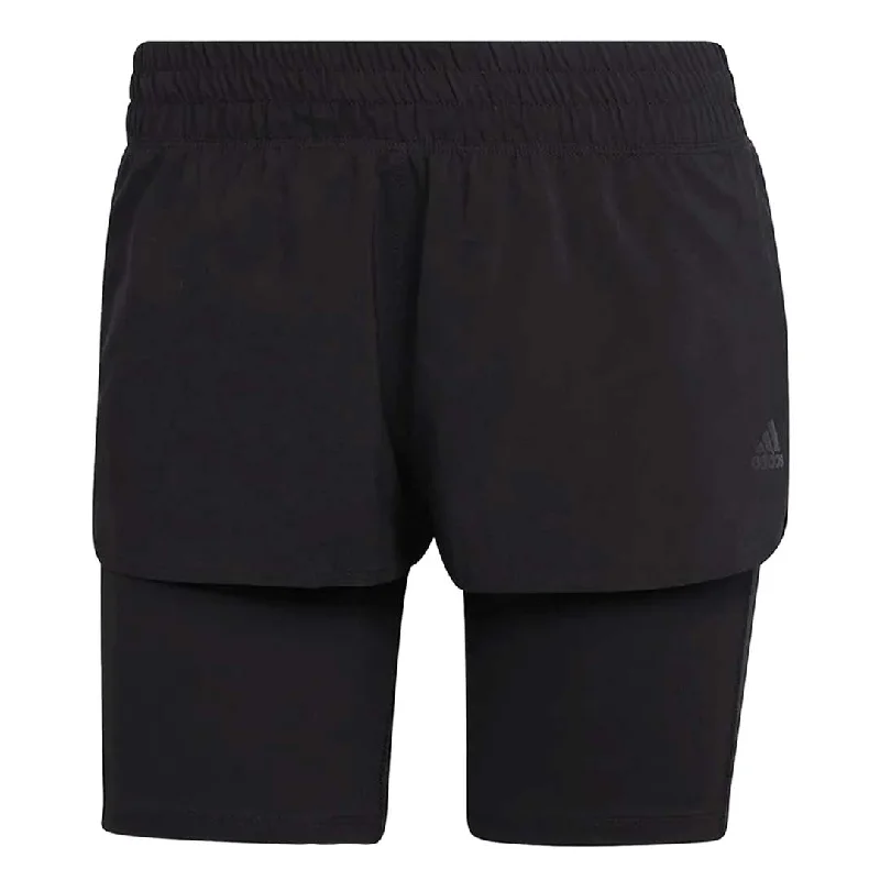 adidas - Women's Run Icons 2in1 Shorts (H57754) Athletic Women's High - 