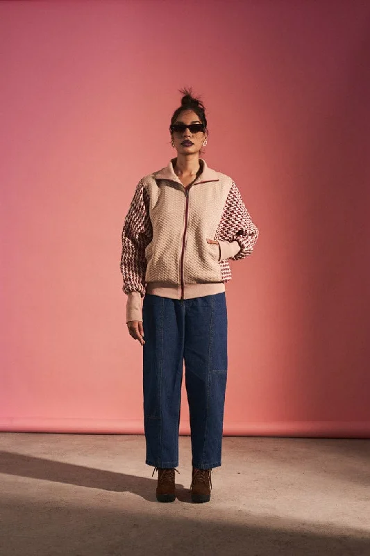 CARTI DOUBLE FACED BOMBER British Gentlewoman Style