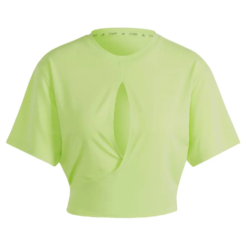 adidas - Women's Yoga Studio T-Shirt (IL3963) Business
