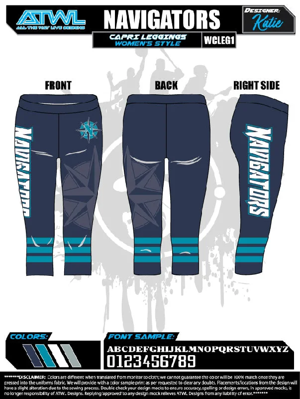 Navigators Leggings Sustainable Organic