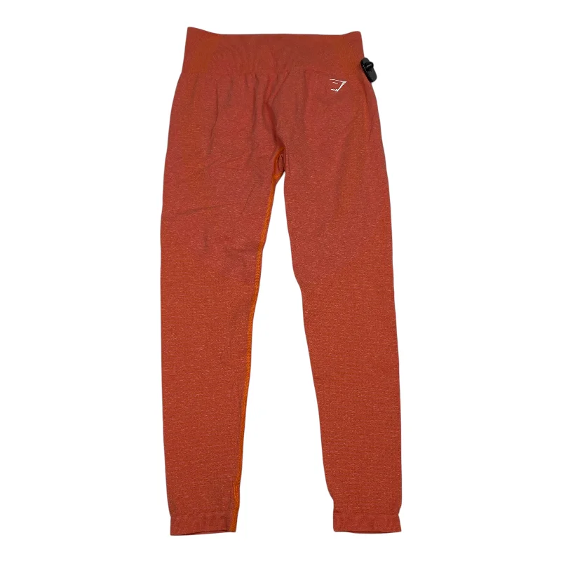Athletic Leggings By Gym Shark In Orange, Size: L Monochromatic All - in - one
