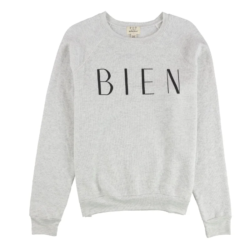 Project Social T Womens Bien Sweatshirt, Grey, Small Youthful Women's Anime - inspired