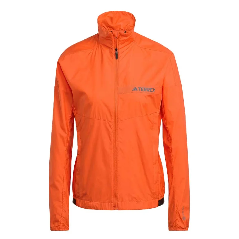 adidas - Women's Terrex Multi Windbreaker Jacket (HZ4237) Earthy Women's 